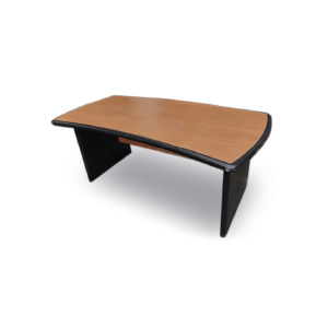 M03 ESCRITORIO NEGRO TAPA CEREZO